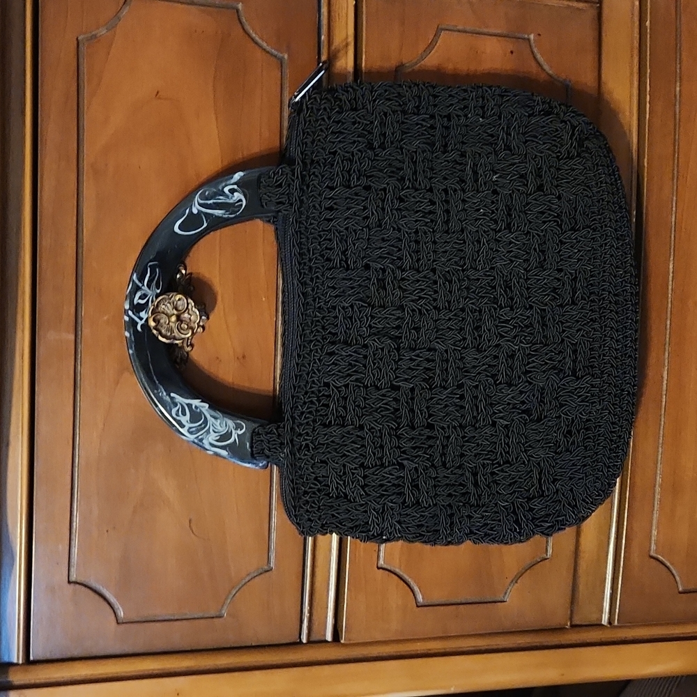 Beautiful unique knitted purse